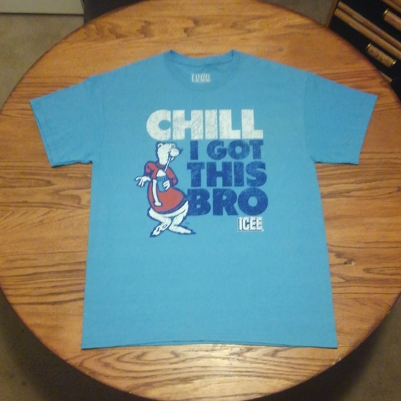 🐻 ICEE ❄️ Chill 😎 I Got This Bro ICEE Bear Slurpee Drink Shirt Large 😊 Cool - Picture 6 of 6